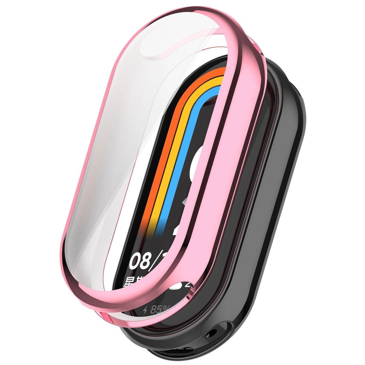 Plecki ze szkłem Bizon Case Watch Felipe dla Xiaomi Smart Band 10